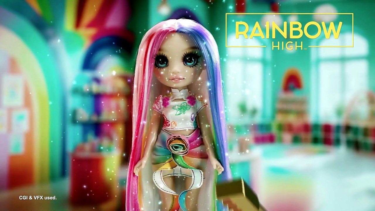 Rainbow High: New Hair Chalk & Style Dolls Commercial!