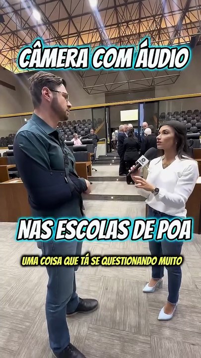 Câmera com áudio nas escolas de Porto Alegre: Equipamentos de vigilância para segurança escolar