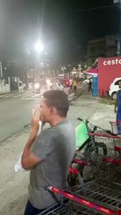 Integrantes de torcidas organizadas de Bahia e Vitória entram em briga generalizada