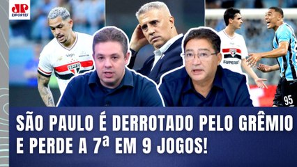 "NÃO DÁ PRA CONCEBER!!! Gente, o São Paulo está..." DERROTA para o Grêmio GERA DEBATE!