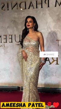Bollywood Actress Ameesha Patel at Fashion Show Event 🔥❤️🌹