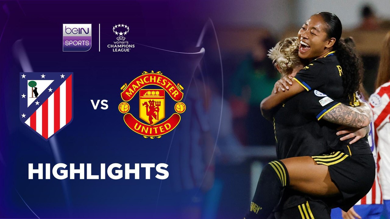 Atletico Madrid 0-1 Manchester United | UEFA Women’s Champions League 25/26 Match Highlights