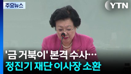 특검, '금거북이' 이배용 본격 수사...정진기 언론문화재단 이사장 소환 / YTN
