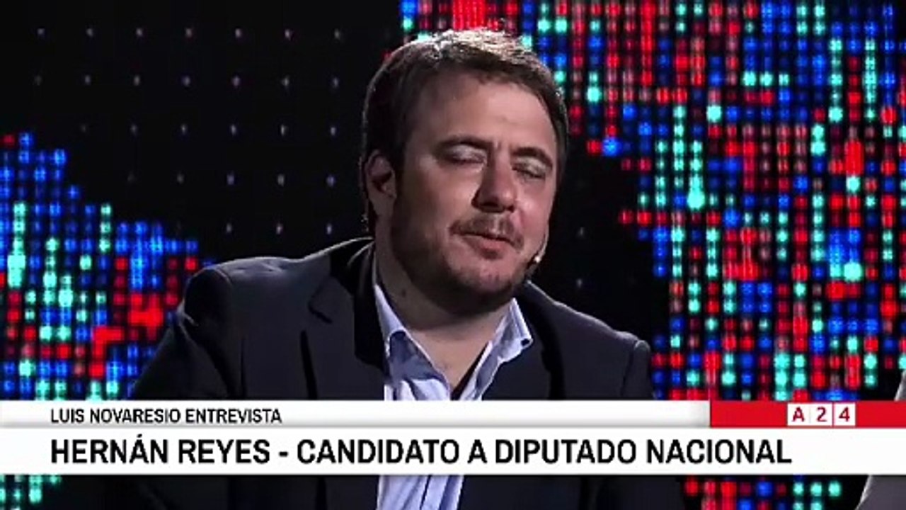 Hernán Reyes con Novaresio