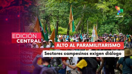 Movilizados exigen desmonte del paramilitarismo en Colombia