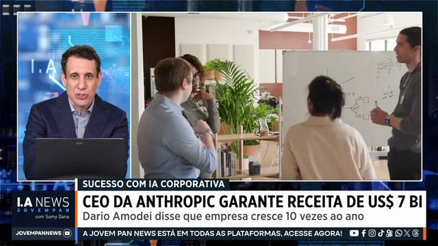 Samy Dana: CEO da Anthropic confirma US$ 7 bilhões em IA corporativa | IA NEWS
