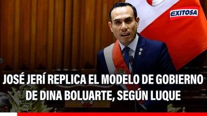 José Jerí replica el mismo modelo de gobierno de Dina Boluarte, según Ruth Luque