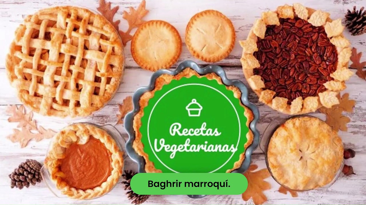 Baghrir marroquí.