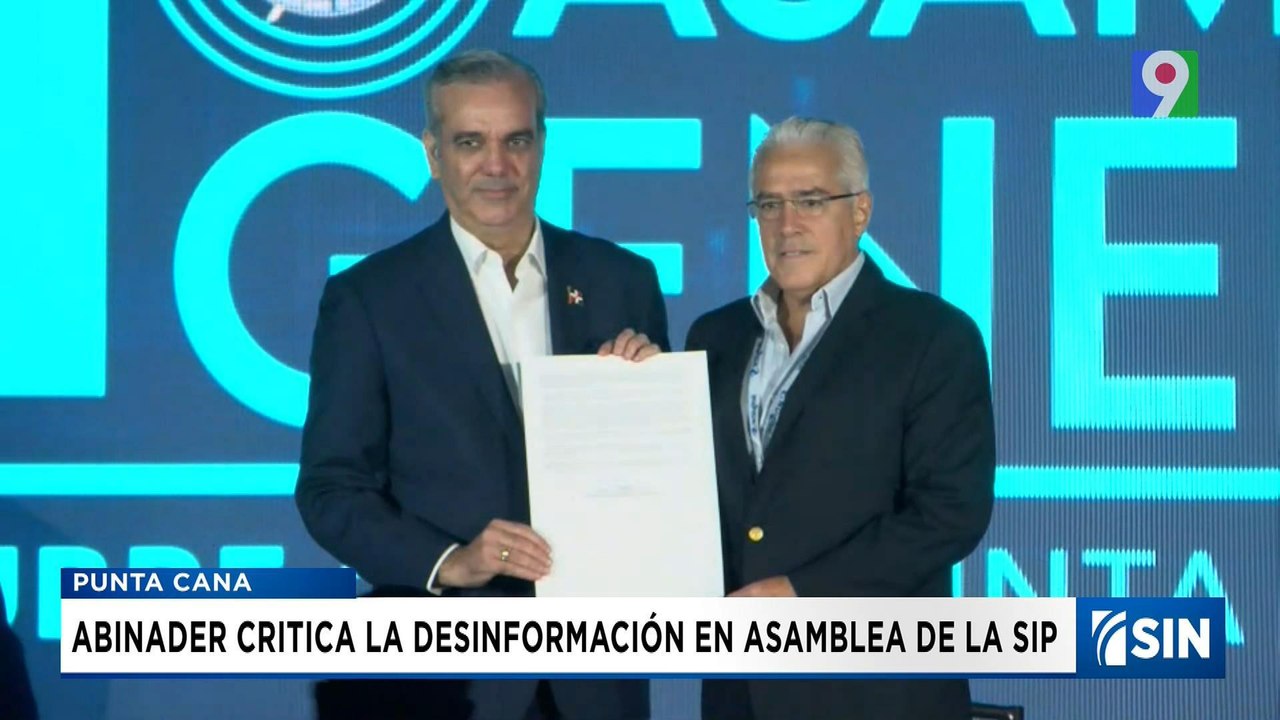Abinader advierte sobre peligros del caos informativo en la era digital | Emisión Estelar SIN