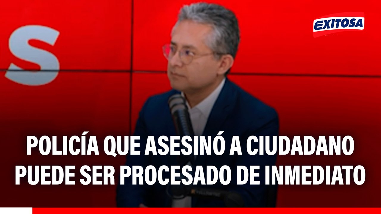 Policía Luis Magallanes puede ser inmediatamente procesado tras el crimen de Eduardo Ruiz