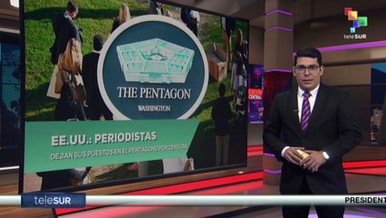 EE.UU.: Periodistas dejan sus puestos en el pentágono por censura ENCLAVE MEDIÁTICA  16-10-2025
