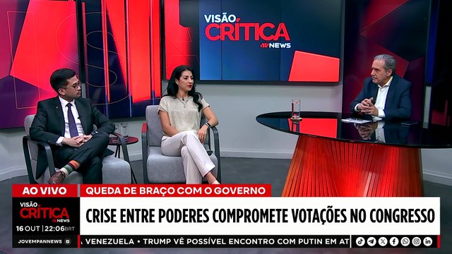 Crise entre poderes pode comprometer as votações no Congresso? Mestre em políticas públicas explica | VISÃO CRÍTICA