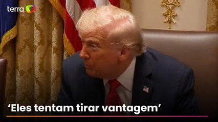 Trump ameaça taxar a China em 155% a partir de novembro se não houver acordo comercial