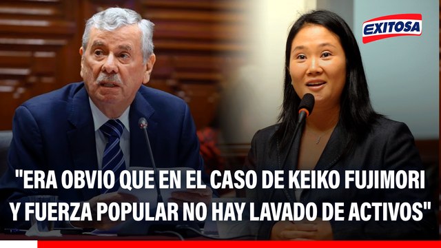 Fernando Rospigliosi: Era obvio que en el caso de Keiko Fujimori y Fuerza Popular no hay lavado de activos