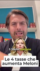 Buffagni - ALe 4 tasse che aumenta Meloni (20.10.25)