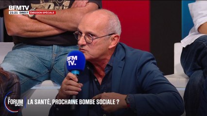 FORUM BFMTV - "Le projet de loi de financement de la sécurité sociale est le plus dangereux qu'il n'y ait jamais eu de toute l'histoire du PLFSS", estime le médecin Jérôme Marty