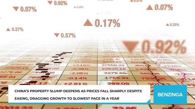China’s Property Slump Deepens As Prices Fall Sharply Despite Easing, Dragging Growth To Slowest Pace In A Year
