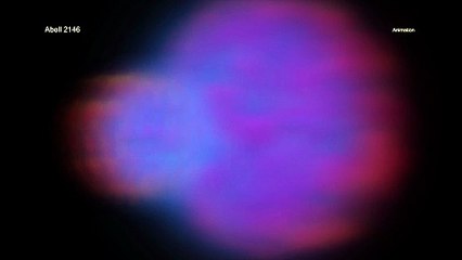 Galaxy Cluster Collision Created 1.6 Million Mile Shockwave