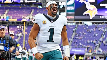 Eagles Triumph Over Vikings: Hurts Achieves Perfect Rating