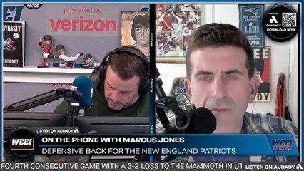 WEEI Afternoons: Marcus Jones joins the show following the Patriots' win over the Titans