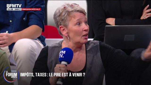 FORUM BFMTV - Le pouvoir d'achat, c'est ça qu'on veut tous, on veut pouvoir manger , dit Corinne, en recherche d'emploi