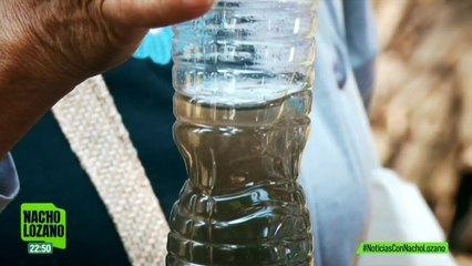 Vecinos de Xochimilco acusan que el agua de sus tuberías sale sucia y con mal olor