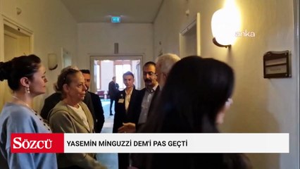Yasemin Minguzzi DEM'i pas geçti