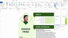 Draw Straight Line in Microsoft Word for Resume Design