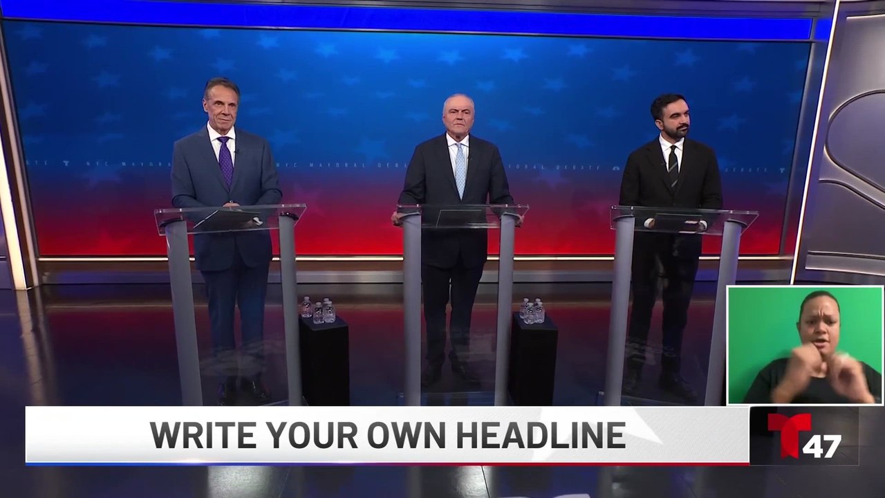 CHAOS ON STAGE: NYC Candidates CLASH Over Trump, Gaza and Security Crackdown