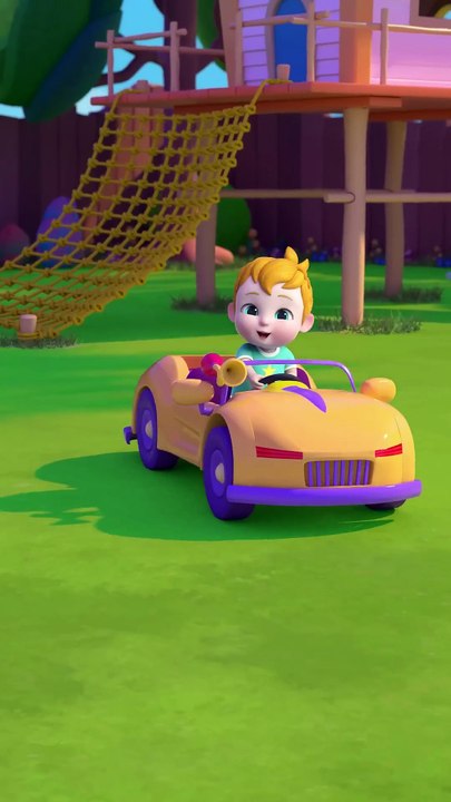Wheels On The Car Nursery Rhymes  Kids Songs  childrensongs toddlersongs singalong