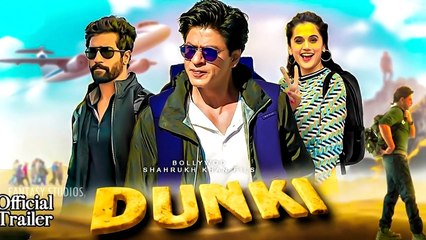 391. DUNKI - Official Trailer  Shah Rukh Khan  22 December  Rajkumar Hirani  Taapsee Pannu Dharma Pr