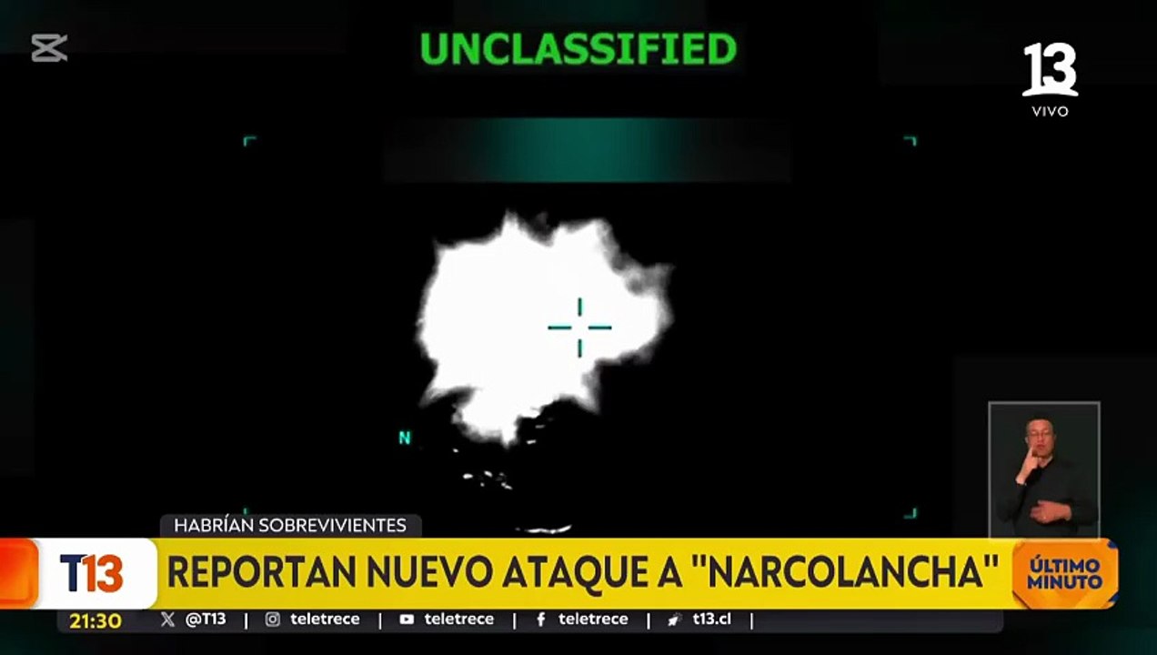 EEUU ataca otra narcolancha