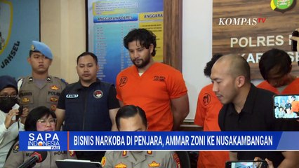 Gara-Gara Bisnis Narkoba di Lapas, Ammar Zoni Dipindahkan ke Nusakambangan  SAPA PAGI