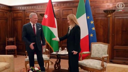 Roma - Incontro bilaterale del Presidente Giorgia Meloni con il Presidente Tinubu della Nigeria. (15.10.25)