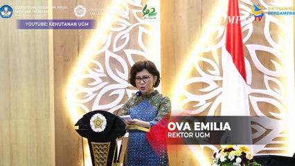 Rektor UGM Depan Jokowi: Selamat Datang Alumni, Kebanggaan Fakultas Kehutanan