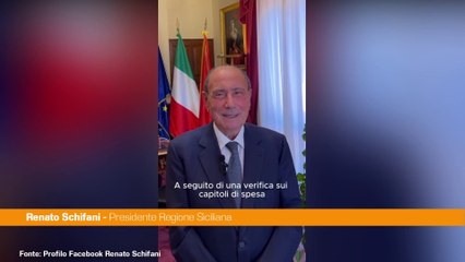 Schifani "5 milioni per film in Sicilia, anche quello su Biagio Conte"