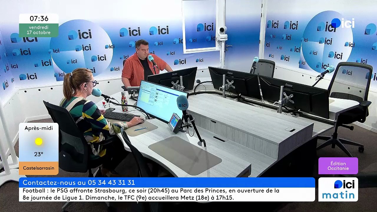 17/10/2025 - ici matin par ici Occitanie en vidéo