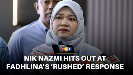 Nik Nazmi criticises Fadhlina for ‘rushed’ response to school crime cases