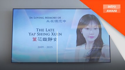 Suasana pilu iringi pemergian terakhir Yap Shing Xuen