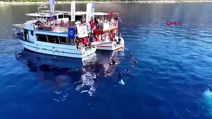 Şahika Ercümen'den yeni dünya rekoru: 'Gazze Nefes Alsın'