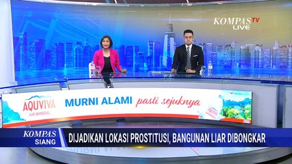 35 Bangunan Liar di Pekojan Jakarta Barat Dibongkar, Diduga Jadi Lokasi Prostitusi | KOMPAS SIANG