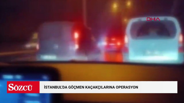İstanbul'da göçmen kaçakçılarına operasyon: 15 gözaltı