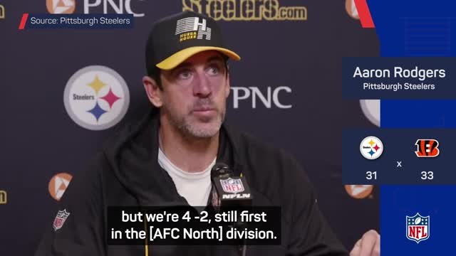 Steelers' Rodgers unfazed by Bengals loss