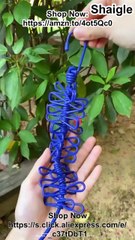 Portable Clothesline for Trave-Clothing line with 12 Clothes Clips