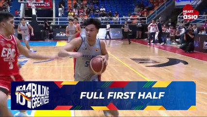 FULL FIRST HALF - EAC Generals vs Arellano Chiefs | NCAA Season 101