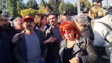 KESK yürüyüşüne polis müdahalesi