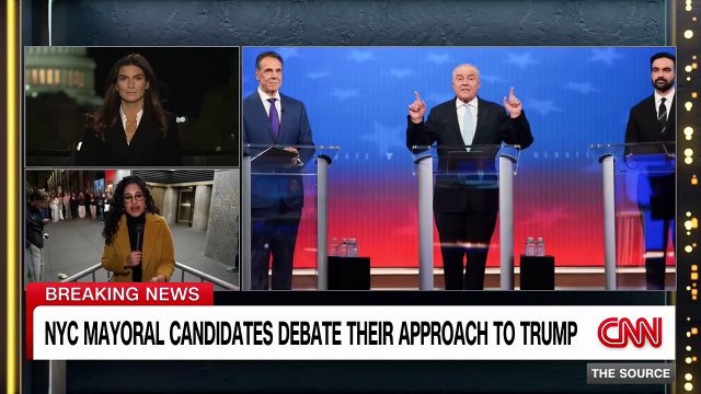NYC mayoral candidates share their approaches to Trump in first debate