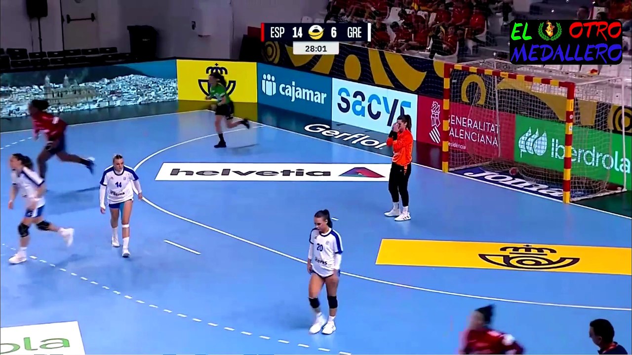 01 España - Grecia Clasificatorio para el europeo femenino de 2026