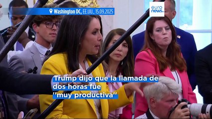 Trump anuncia una nueva reunión con Putin en Budapest para negociar el fin de la guerra en Ucrania