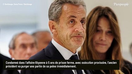 Nicolas Sarkozy n’a passé qu’une demi-heure à son "pot de départ" avant le Jour J